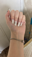 Гель для наращивания ногтей TNL Acryl Gel Illusion Professional №03 белый с блестками, 18 мл. (полигель, акригель) #45, Ольга П.