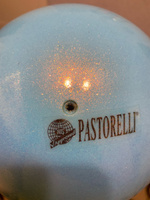 Мяч PASTORELLI 18см New Generation GLITTER HIGH VISION 00031 Light Blue #12, Инна М.