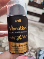 Жидкий вибратор INTT Vibration Gel Vodka, Португалия, съедобный стимулирующий интимный гель, 15мл #7, Наталья Х.