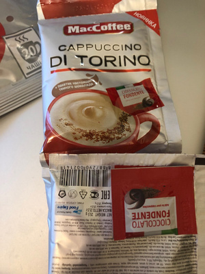 Кофейный напиток МасСoffee Cappuccino Di Torino с шоколадом, 20 шт ...