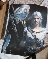 Плакат на стену для интерьера Ведьмак 3 (The Witcher 3) / Постер по игре формата А1 (60х84 см) #28, Москалёв А.