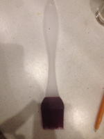 Кисточка силиконовая для кухни PATERRA, фиолетовая, 25 х 4 см #1, Чингиз Д.