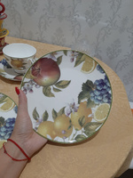 Набор тарелок фарфоровых "Фрукты" Lefard 20,5 см, 2 штуки #7, Мария П.
