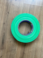 Зелёный gaffer tape флуоресцентный Folsen Premium FL 24мм х 50м. #4, Vitaly S.