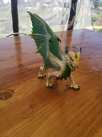 Фигурка животного Derri Animals Ледяной Дракон, для детей, игрушка коллекционная декоративная, 84117, 9х19х13 см #64, Надежда К.