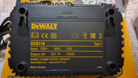 Комплект аккумуляторов и зарядного устройства DeWalt, DCB118T2 #7, Александр З.