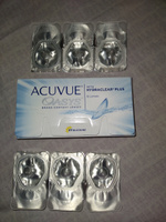 Контактные линзы для глаз двухнедельные Acuvue Oasys with HYDRACLEAR PLUS, Акувью Оазис 6 шт, 8.4, -3.00 #24, Александра П.