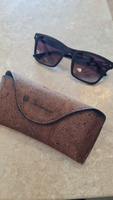 "Storm Brown G" от Timbersun, деревянные поляризационные солнцезащитные коричневые с градиентом очки вайфареры ручной работы #3, Ирина С.