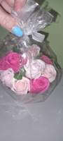 Букет из мыла, мыльных роз, подарок маме, цветы на 8 марта #71, Елена А.