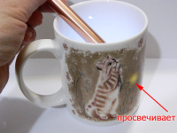 Кружка для чая для кофе фарфоровая Семейка коричневый фон, коллекция Коты 350 мл. #62, Мария Б.