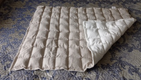 Одеяло утяжеленное детское Bio-Textiles с лузгой гречихи, чехол из льна и флиса, размер: 90х120, вес: 4,1 кг #8, Ольга Ю.