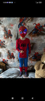 Маска светящаяся карнавальная в виде героя Марвел "Человек-паук", цвет красный / Аксессуары для праздников и косплея для детей и взрослых / Marvel - Халк, Бэтмен, Капитан - Америка, Железный Человек #82, Татьяна Л.