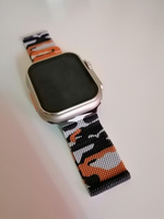 Ремешок для Apple Watch 42 mm 44 mm 45 mm 49 mm металлический Миланская петля #38, Мар