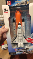 Детский космический корабль со светом и звуком, Veld Co / Игрушечная ракета для детей / Инерционный шаттл игрушка #7, Tatyana R.