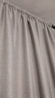 Комплект штор блэкаут рогожка Dark night цвет серый, Размер 150x240 - 2шт + сумка-шопер в подарок #67, Артур Т.