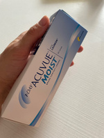 ACUVUE Контактные линзы 1-Day Acuvue Moist (30 pk), 30 шт., - 10.50 /8.5/ Однодневные #16, Милена М.