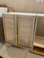 Дверь жалюзийная деревянная Timber&Style 605х294 мм, комплект из 2-х шт. сорт Экстра #48, Виктория В.