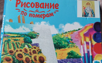 Картина по номерам на холсте. Икона Спиридона Тримифунтского. 30х40 см #41, Анна Л.