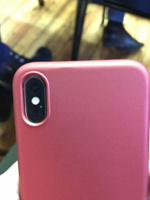 Чехол Air Case для Apple iPhone X/XS, красный, Deppa #8, DedaLenya