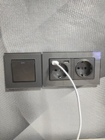 Двойная розетка с 2-мя USB-портами Armacontrol / Зарядки / Розетки с заземлением #8, Мария Ю.