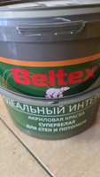 Краска для стен и потолков Beltex белая, интерьерная, акриловая, матовая 7кг (5л) Белтекс #53, ерёмина алиса