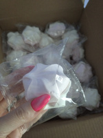 Зефир бело-розовый с ароматом ванили и малины в индвид. упаковке, 2 кг (форма цветок) #2, Евгения М.
