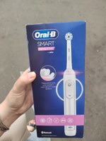 Oral-B Электрическая зубная щетка Smart Sensitive, белый #5, Татьяна П.