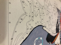 Раскраска картина по номерам на холсте "Прогулка под водой. Девушка аниме" 40х40 #75, Надежда И.