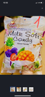 Тайские молочные конфеты ассорти Milk Soft Candy Mixed Flavour 320гр #1, Екатерина Ф.