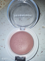 SEVEN7EEN Румяна для лица компактные перламутровые PEARL BLUSH POWDER №02, корица #10, Анастасия И.