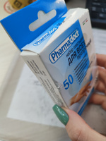 Пластырь бактерицидный прозрачный Pharmadoct, 50 шт. 6х2 см #20, Анастасия П.