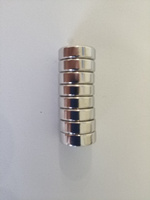 Неодимовый магнит диск 15х5 мм. 8 штуки Сплав N52 #6, Руслан М.