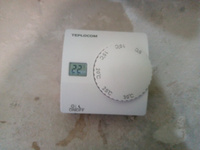 TEPLOCOM Терморегулятор/термостат TEPLOCOM TS-2AA/8A Универсальный, белый #7, Диана С.