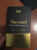 Жидкий вибратор INTT Vibration Gel Vodka, Португалия, съедобный стимулирующий интимный гель, 15мл #4, Ksenia I.