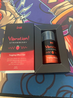 Жидкий вибратор INTT Vibration Gel Strawberry, стимулирующий и пульсирующий, 15мл #2, Арам Г.