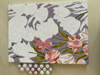 Картина по номерам на холсте с подрамником "Цветы. Тюльпаны", 30х40 см #1, Лилия И.
