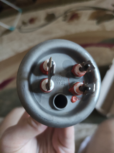 ТЭН RF 2000W/230V, под анод М4, медный, верт. - купить с доставкой по ...