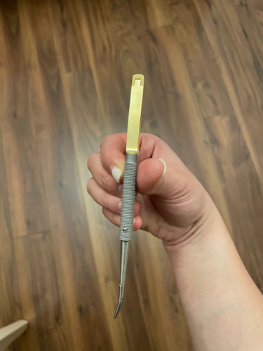 Иглодержатель изогнутый Кастровьехо TВC - купить с доставкой по ...