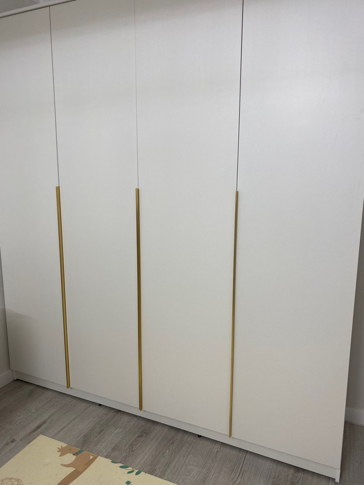 Ручки для мебели 15см (комплект 10 штуки) цвет черный, металлические ...