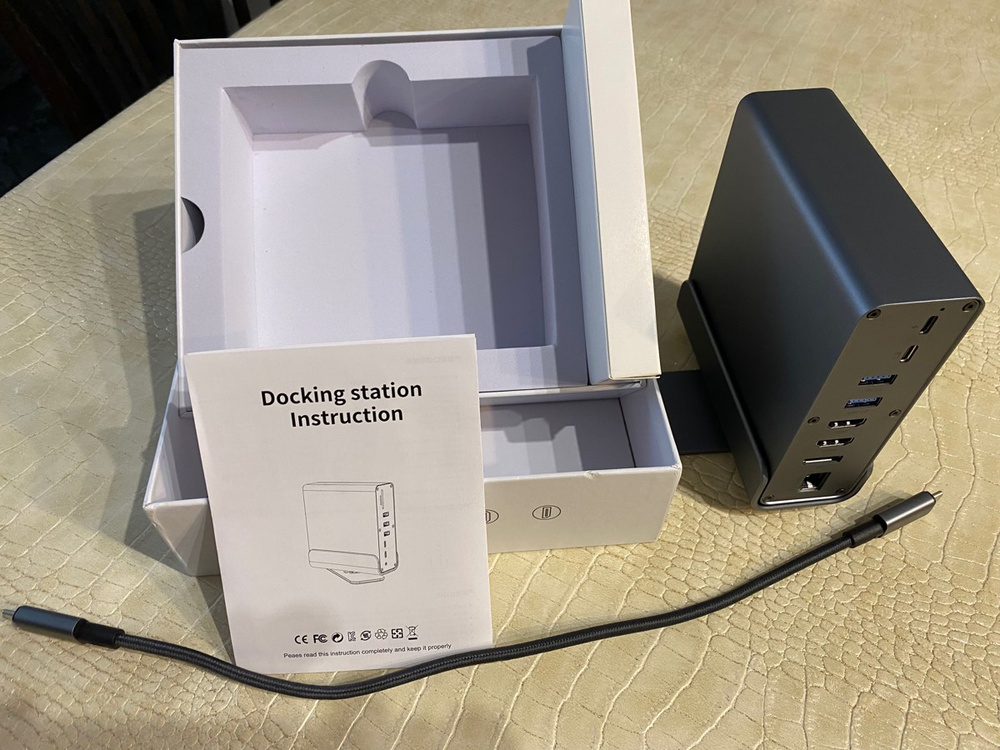 Док-станция, USB-концентратор, 15-в-1, гигабитный сетевой порт - купить ...