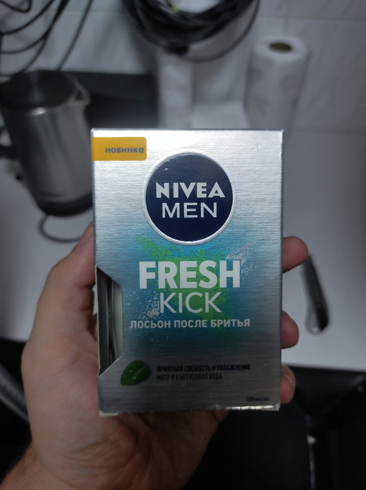 Лосьон после бритья NIVEA MEN Fresh Kick приятная свежесть с мятой, 100 ...