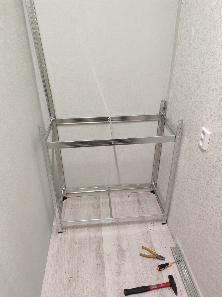 Стеллаж GR-003-3/1_Белый, 90х40х180 см, GASTRORAG - купить по выгодной ...