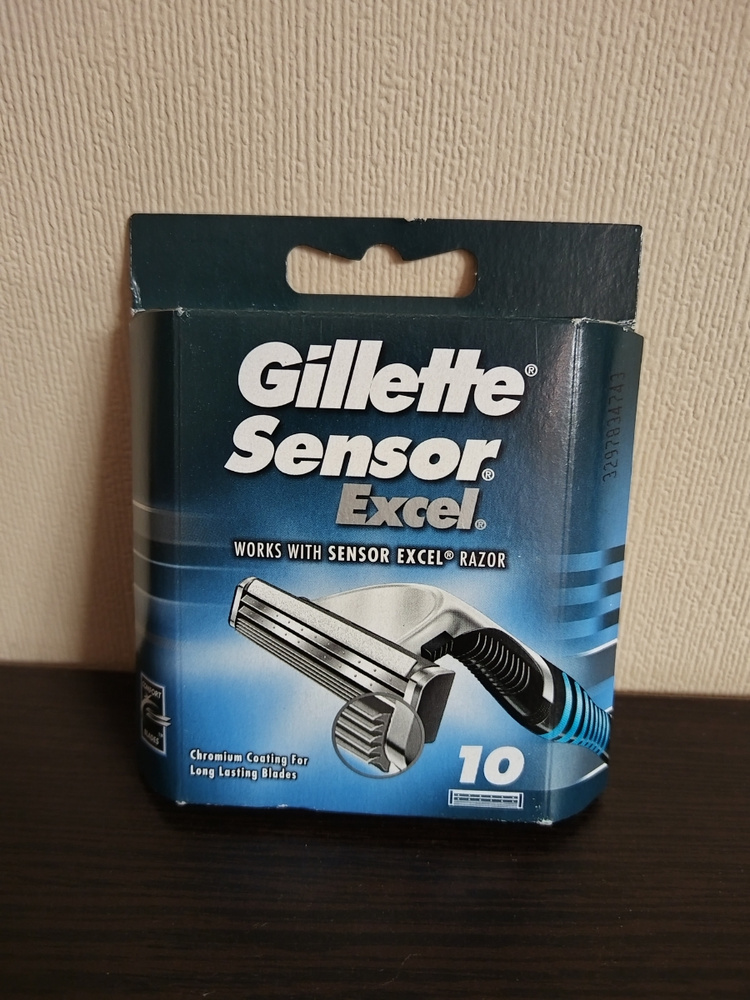 Сменные Кассеты Sensor Excel 10 шт с 2 лезвиями для бритвы Сенсор ...