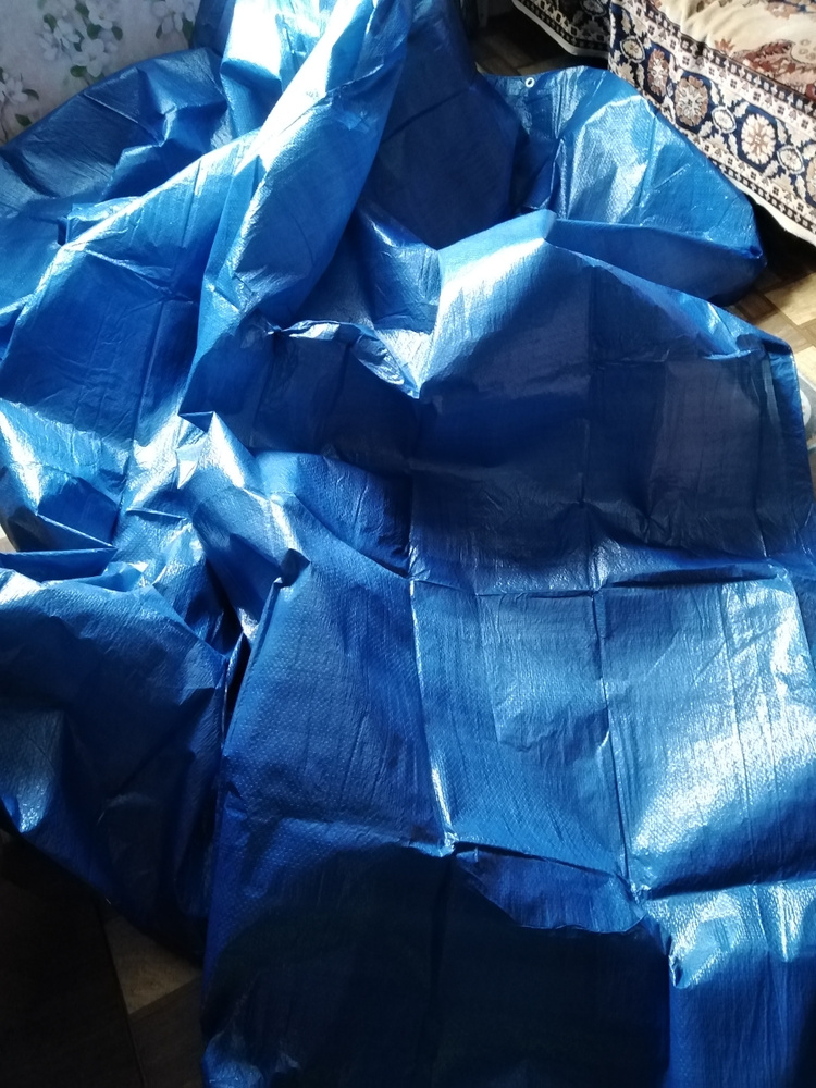 Тент универсальный защитный Zolder 345098 3х4м плотность 65 г/м2 ...