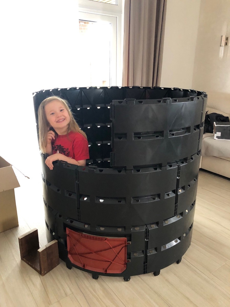 Компостер 1200л пластиковый садовый - купить с доставкой по выгодным ...