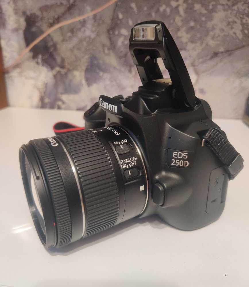 Беззеркальный фотоаппарат Canon 250D+18-55mm IS STM - купить по низкой ...