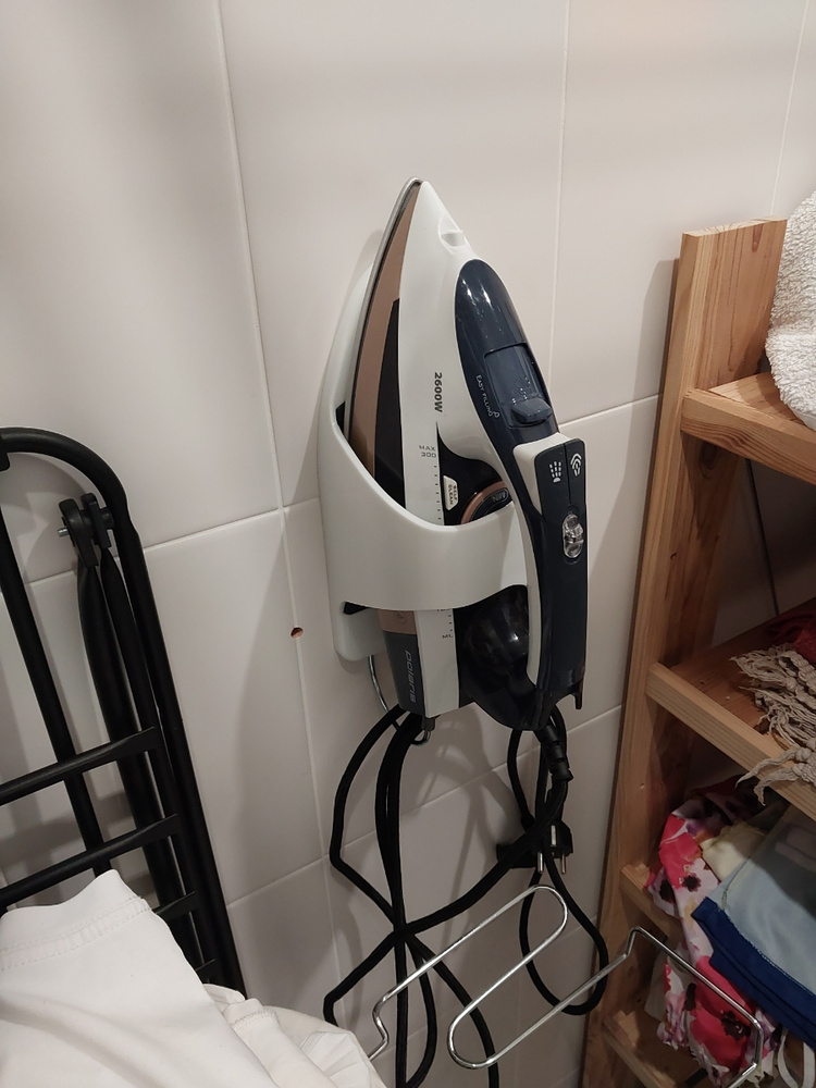 Держатель для утюга Berossi, цвет: белый, 31,2 х 14,5 х 10,7 см купить ...