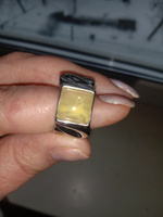 Кольцо крупное LERO SHOP под серебро регулируемое с камнем в винтажном стиле #1, Наталия Н.