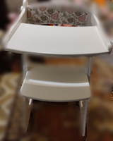 Растущий стул со столиком и подушками "Конфетки" и ремни безопасности. Стульчик для кормления #3, Алина К.