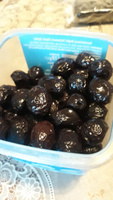 Черные вяленые маслины Kuru Sele, калибровка XS, 800гр, Турция #8, елена 